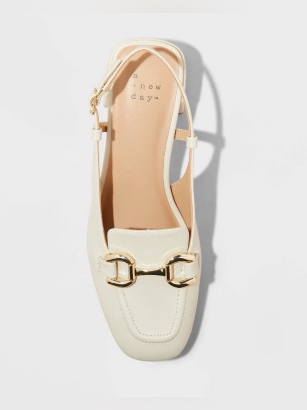 A New Day - Women's Justina Slingback Heels with Memory Foam ICream size 9